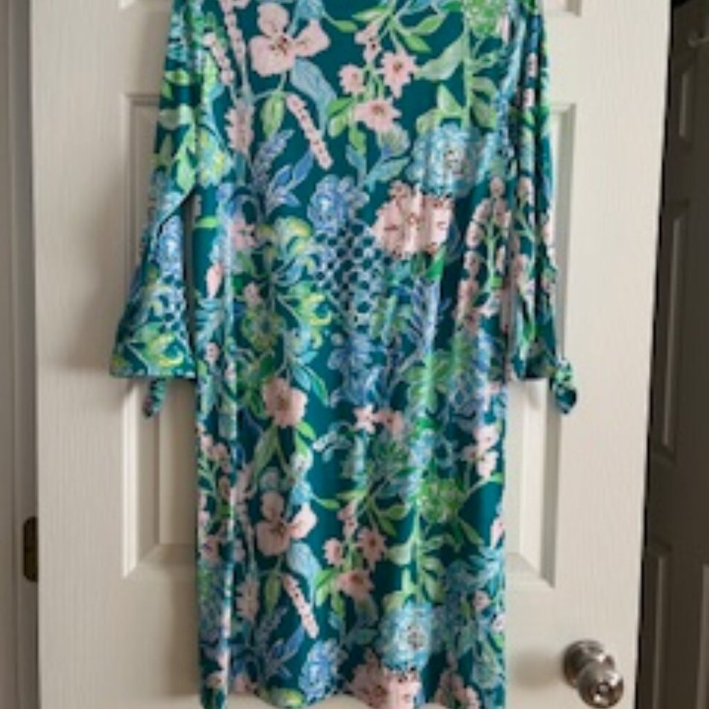 Lilly Pulitzer tropical floral dress